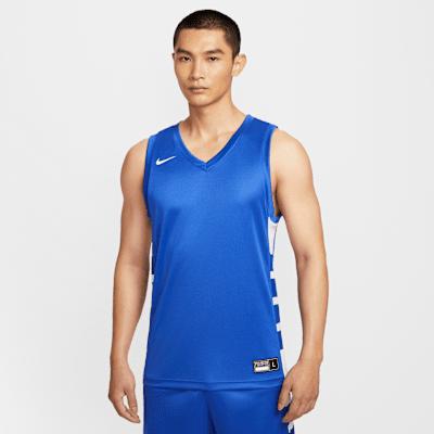 Nike Dri Fit Basketball Jersey Men's Dark Team Blue