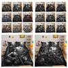 Beauty Skull Printed Comforter Cover Set Single Size Polyester Man Design Fashion Superior Bedding Cover