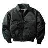 Military Jacket Flight Jacket Quilted Filling Made In Japan CWU-45 Men's (JP, Alphabet, L, Black)