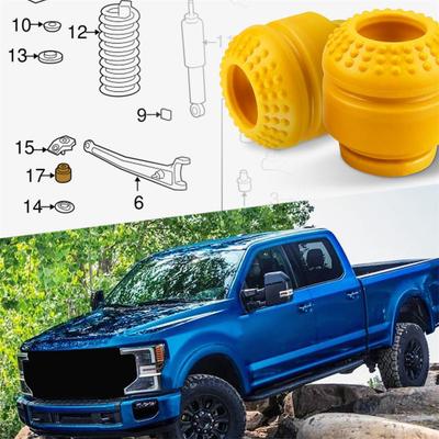2x Комплект отбойников передней подвески для 05-19 Ford Super Duty F250 F350 DC3Z3020B