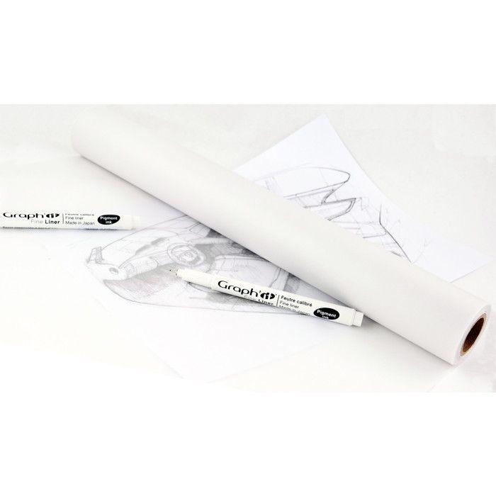 Papier calque en rouleau graph'it 20m