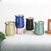 Кружка для мате Yerba Mate 8 унций, молотковая покраска, двойные стенки, вакуумная, со специальной соломинкой для чая Yerba Mate, кофейная кружка из нержавеющей стали 304