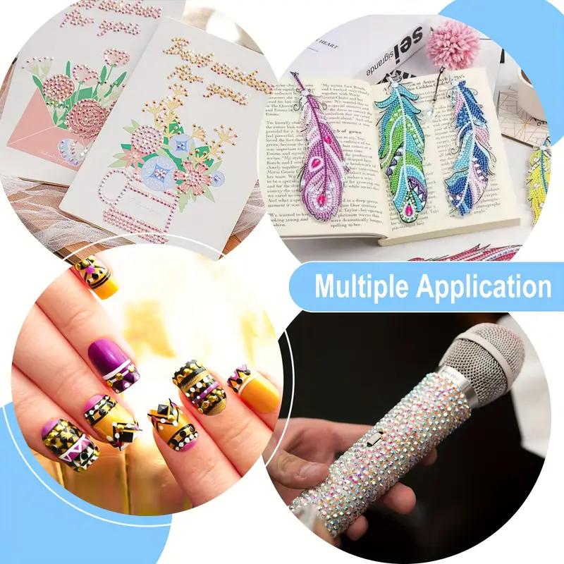 5D DIY Diamond Painting Tool Metal Point Drill Pen Heads Diamond Embroidery Accessories Replacement Metal Multi Placer Tip