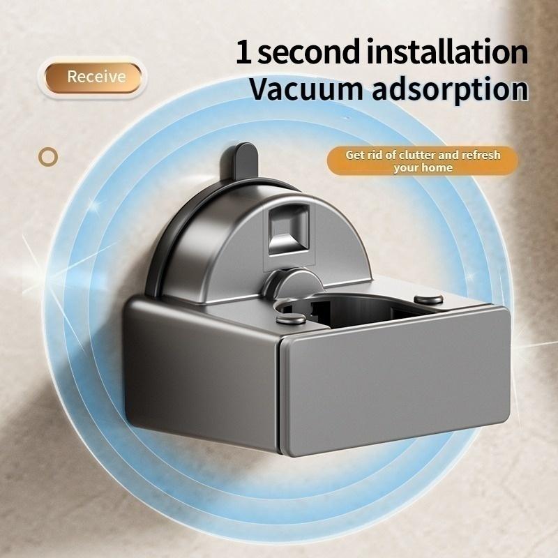 Не нужно сверлить Присоска Держатель для швабры, Настенный зажим для швабры, Крючок для метлы, Органайзер для хранения за дверью ванной комнаты, Кухонный крючок-клипса