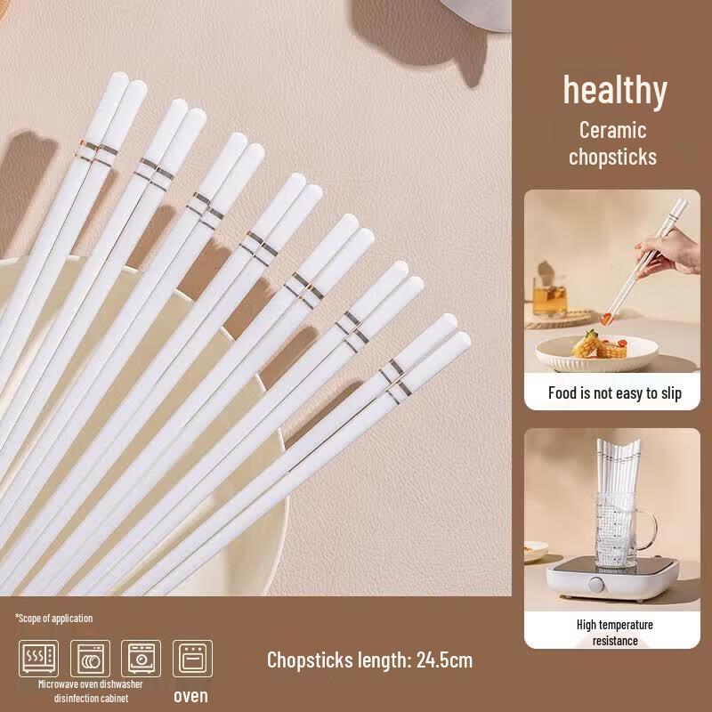 HANDUNYOU Chinese Ceramic Chopsticks Set