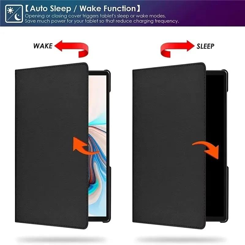For Huawei Honor Pad 10 12.1 360 Degree Rotating Flip Stand PU Leather Smar Cover Funda HEY3-W00/HEY3-W10 12.1"Tablet shell