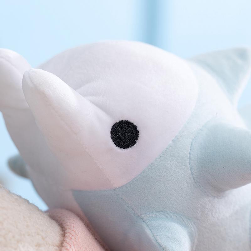25cm Stuffed Doll Snom Fantasy Creature Soft Rounded Form for Minimalist Desk Decor Shelf Accent Room Display and Gift