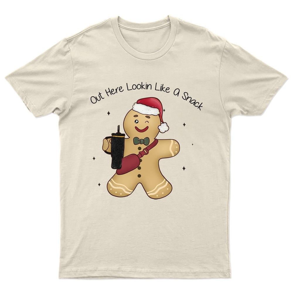 Out Here Lookin Like TShirt Unisex Gift Retro Seasonal Funny Xmas Santa c