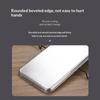 Rectangle Stainless Steel Tray Commercial Buffet Presentation Tray Food Serving Plate Rice Noodle Pan Dishes Storage Organizer