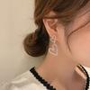 Love Pearl Diamond Earrings Earrings Girls Exaggerated Temperament Styling Earrings Earrings
