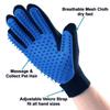 Pet Glove Cat Grooming Glove Cat Hair Deshedding Brush Gloves Dog Comb for Cats Bath Hair Remover Clean Massage Brush For Animal