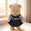 [Cloth Only] the Fashion Doll Clothes Size M for 30cm Dolls, JK Three-piece Dress Set Includes Tie,Cloth and Skirt.