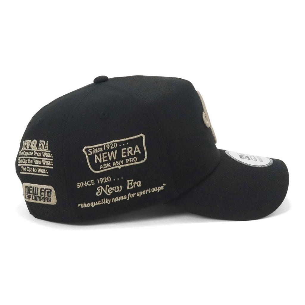 [New Era] Кепка для гольфа New Era 9FORTY A-Frame 14700183 NER36G9673 Черный FREE Логотип из архива Классическая NE Эксклюзив ONSPOTZ Мужская Женская Шляпа 9FORTY A-Frame