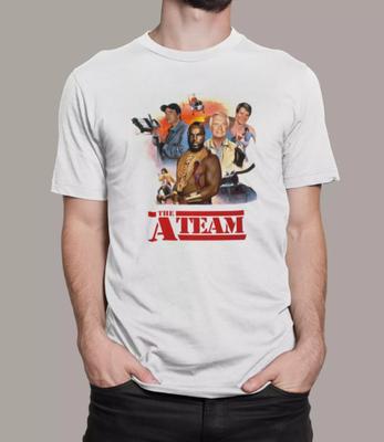 THE A TEAM T SHIRT MR T TV RETRO SERIES MOVIE 80s ADULTS UNISEX SIZE S 5XL