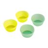 Cooking Depot Silicone Side Dish Cups for Men's Lunch, 4 Pieces, C-3931