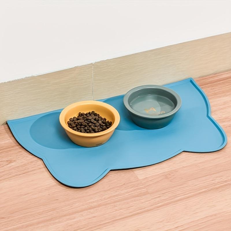 Pet Feeding Mat for Dogs & Cats, Spill-proof, Non-slip, Waterproof and Easy-to-clean Daily Necessities Pet Silicone Placemats Cat and Dog Placemats