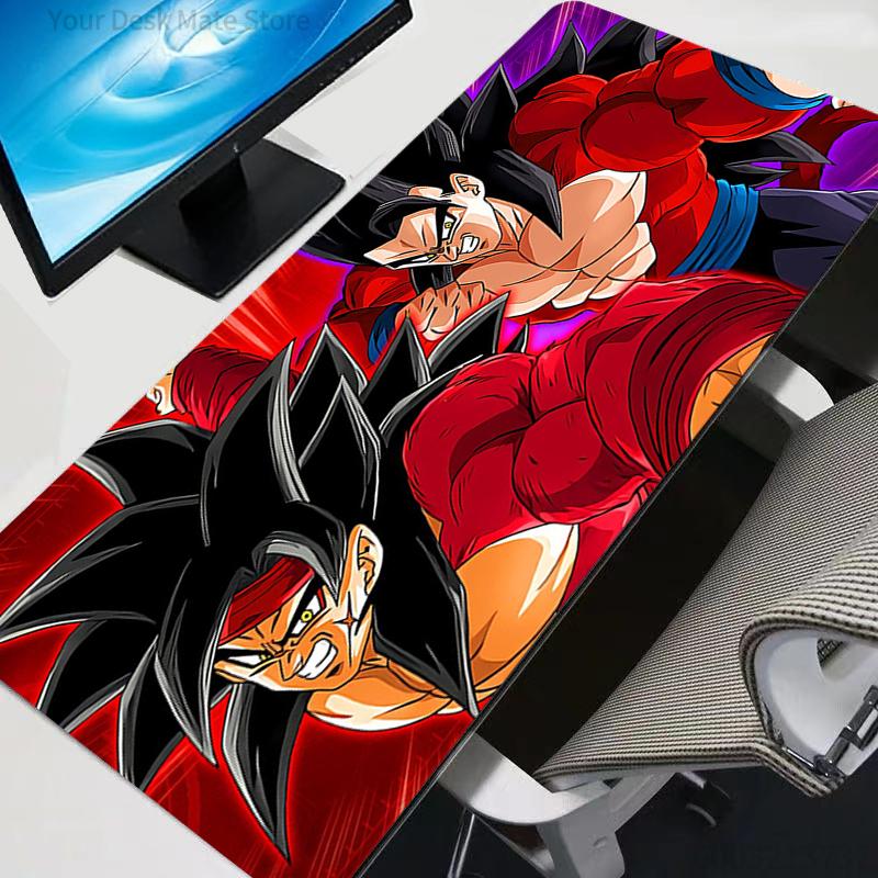 Mouse Pad Dragon Balls Vegeta Goku Anime Gaming Accessories Notbook Computer Speed Mini Pc rug Gamer Keyboard Desk Mat Mousepad