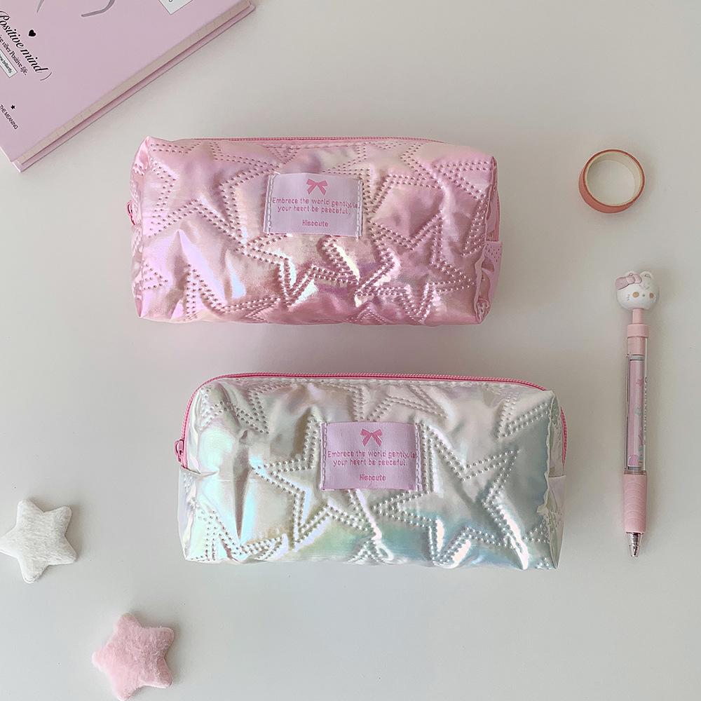 XY Large-capacity skincare storage bag, stylish travel portable toiletry bag, student pencil case, minimalist makeup bag