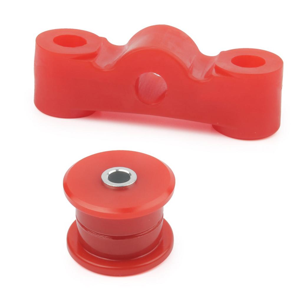 Car Accessories Gear Lever Bushing Performance Polyurethane Red + Silver Suitable For D Series Engines For D Series Engines