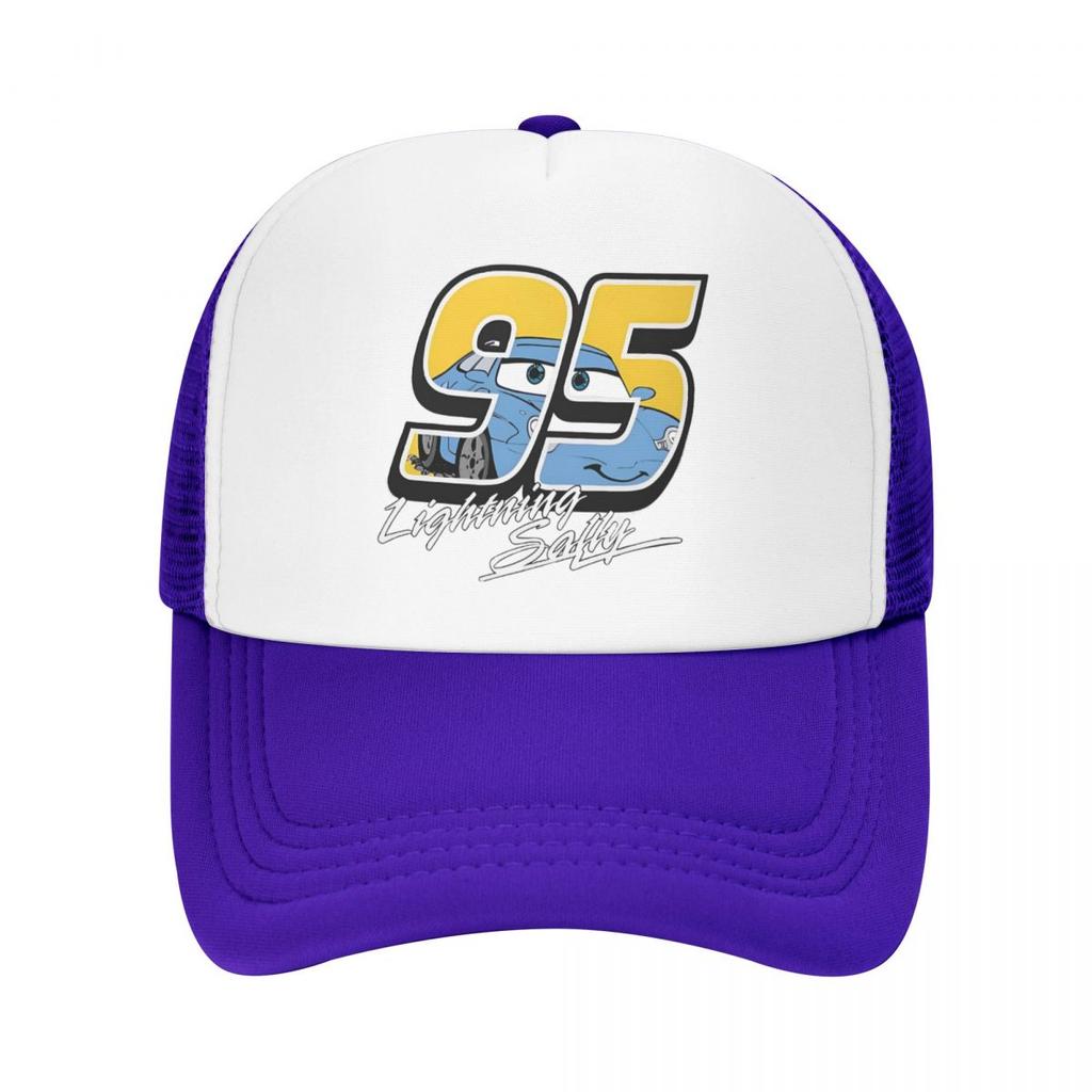 Аксессуары Lightning Sally и Snd McQueen Сетчатая кепка-тракер Унисекс Охлаждающая кепка-snapback с сетчатой задней частью Винтажная Регулируемая