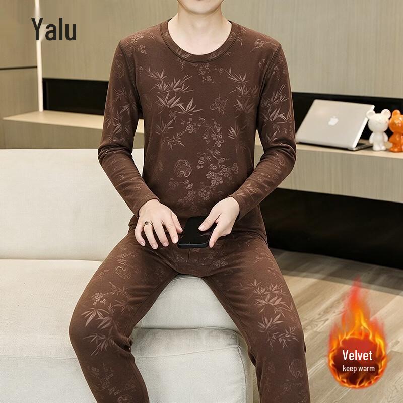 Мужской термобельевой комплект Yalu - Двусторонний велюр