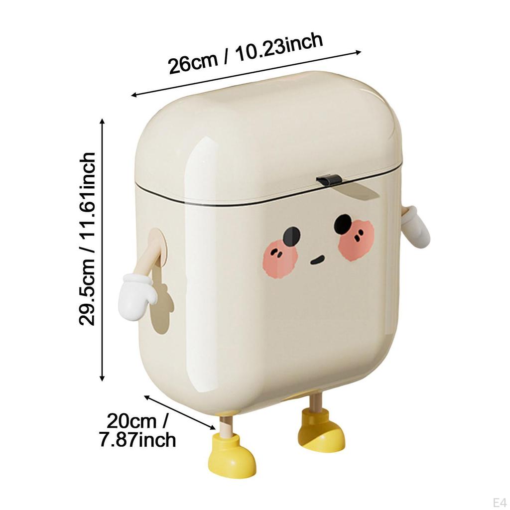 Compact Hanging Trash Can for Kitchen Organization