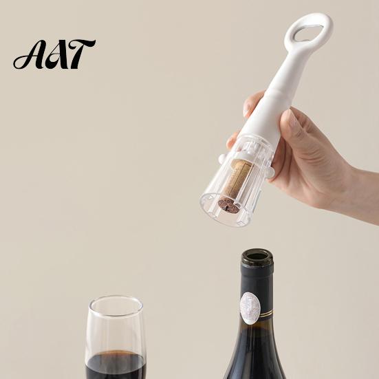 Convenient Beverage Opener Air Pressure Wine Bottle Opener, with Stainless Steel Spiral And Ergonomic Handle, Easy Operation for Novices 2 in