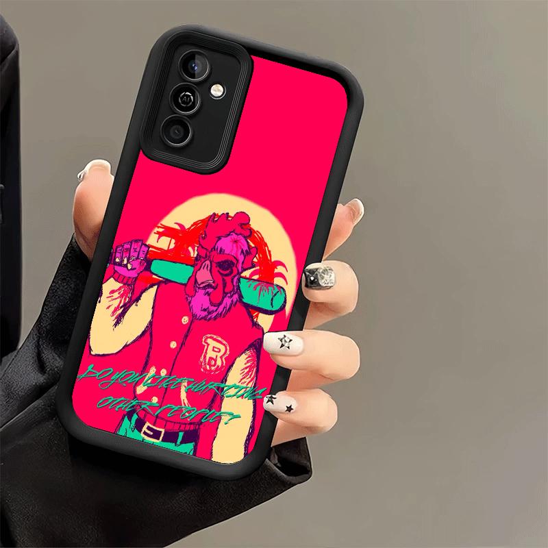 Чехол для телефона для Samsung Galaxy A17 A16 A15 A14 A13 H-Hotline M-Miami Game A56 A36 A26 A55 A35 A25 A54 A34 A24 A53 A33 A23 A07 A06