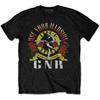 Guns N Roses Футболка унисекс для взрослых UYI World Tour из хлопка