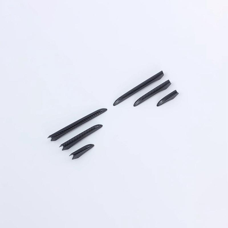 Для Volkswagen VW ID 4 ID4 Автомобильная передняя противотуманная фара Декоративная накладка Декорация противотуманной фары Наклейка Накладка на фару Аксессуары