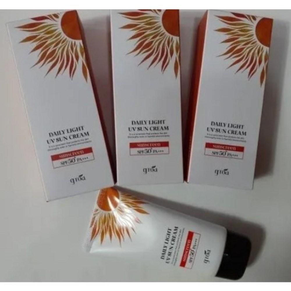 Солнцезащитный крем Groa Daily Light UV, 70 мл, 3 шт.