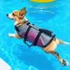 Shiny Scales Dog Life Jacket Strong Buoyancy Puppy Safety Vests Dog Swimming Suit  Pet Safety