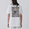 Vans Футболка с короткими рукавами Otw Artist Collaboration One-Eyed Dwarf, женские топы, белые VN0A4MNIWHT