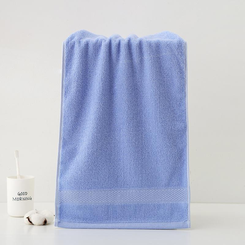 Полотенце из чистого хлопка Однотонное сломанное лезвие Взрослое полотенце для лица Не допускает выпадения волос Преимущества компании