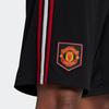 Adidas Манчестер Юнайтед Футбольные спортивные полосатые шорты мужские черные H13882