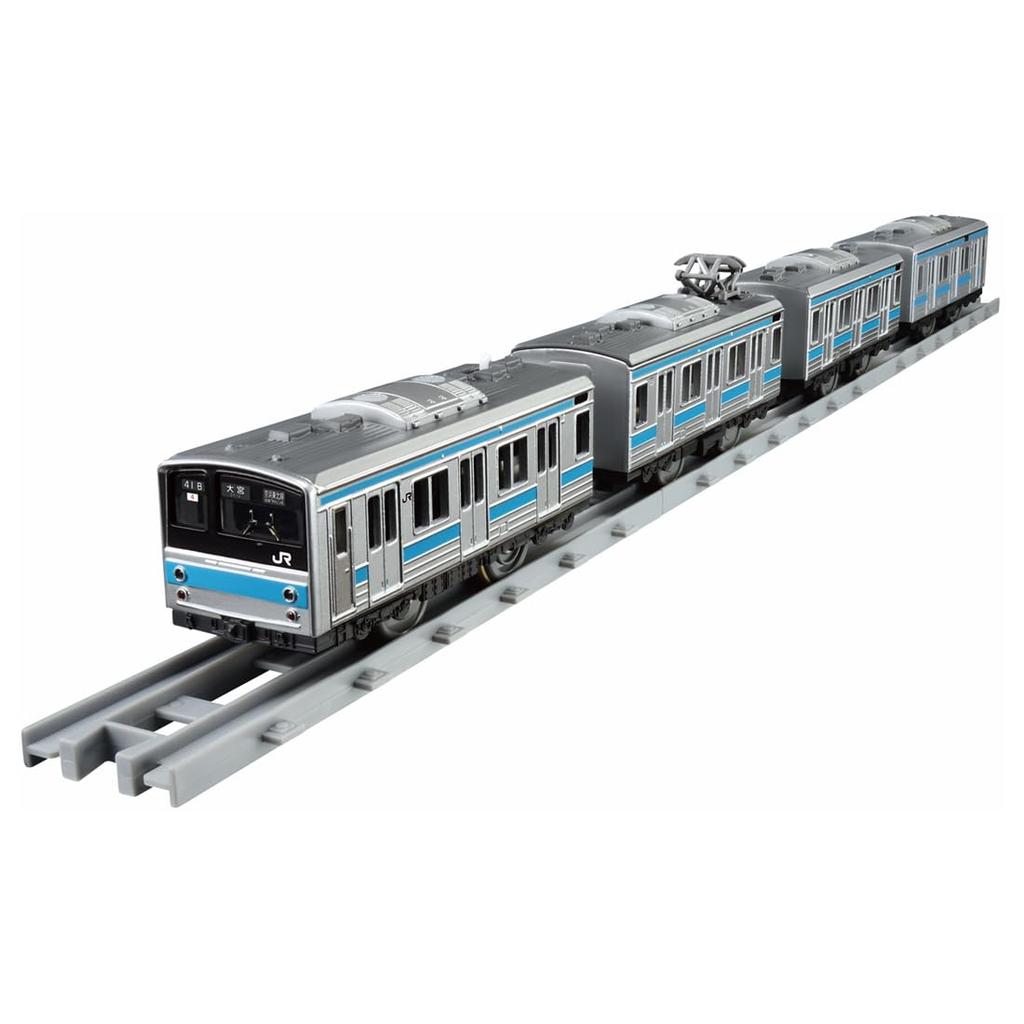 Takara Tomy Plarail Real Class 205 Series Commuter Train (Keihin-Tohoku Line)