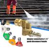 Adjustable Swivel Connector High Pressure Washer Kit Washer Accessori  Garden Supplies