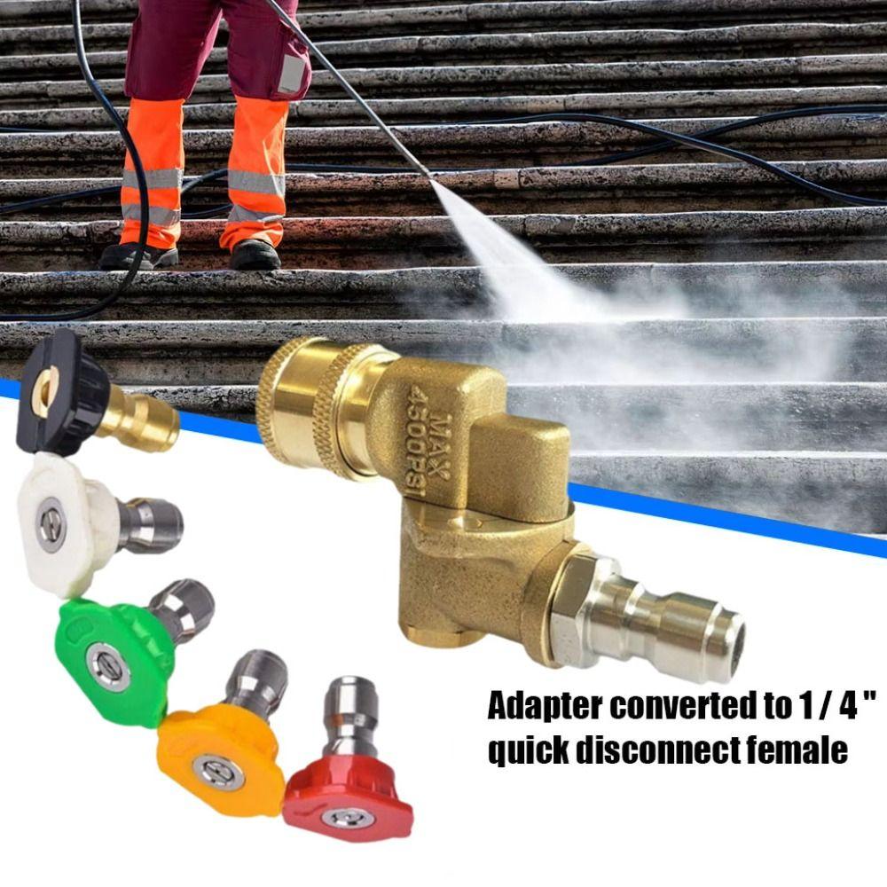 Adjustable Swivel Connector High Pressure Washer Kit Washer Accessori Garden Supplies