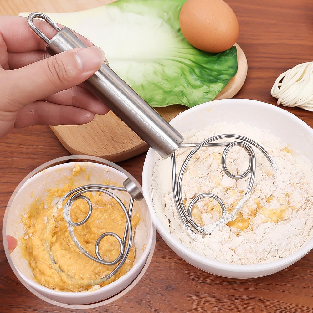 1PCS Stainless Steel Dough Mixing Tool
