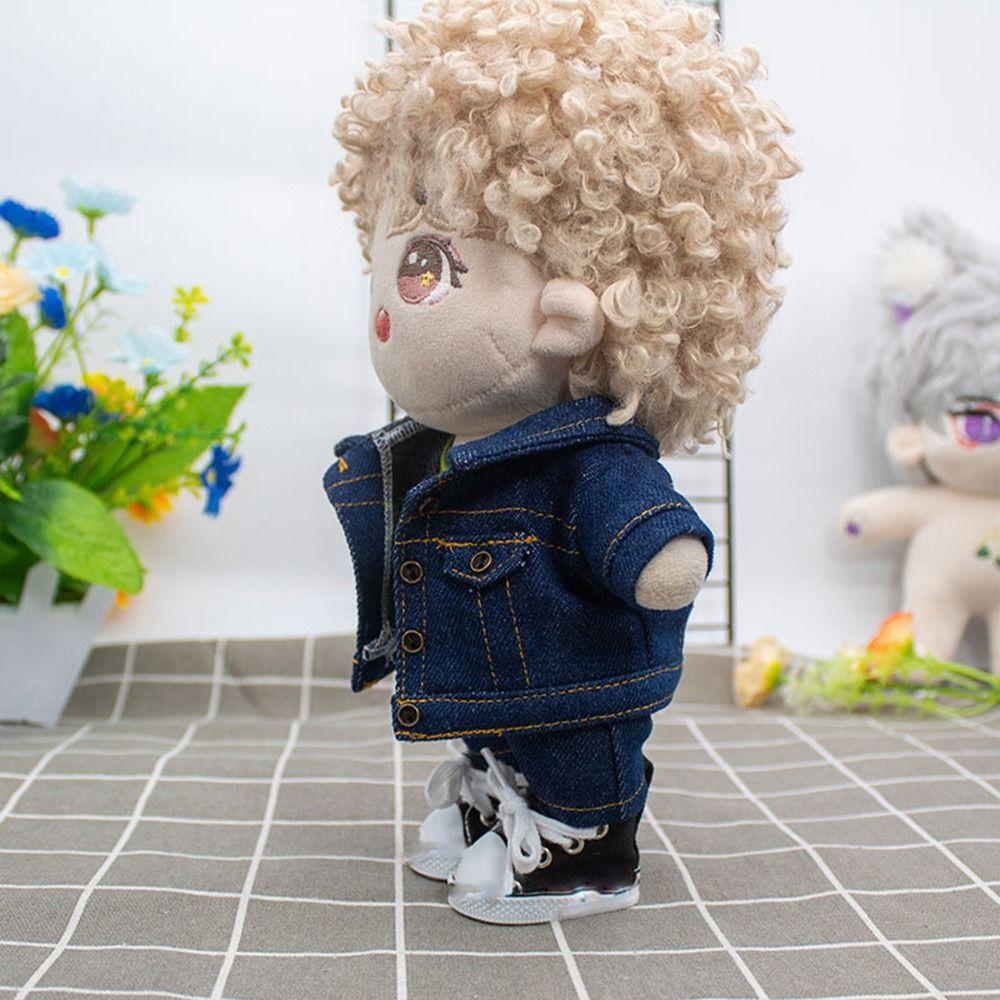Casual Wears Jeans 15cm/20cm Doll Jeans Jeans Clothes 15cm/20cm Doll Clothes Fashion Cotton Jacket