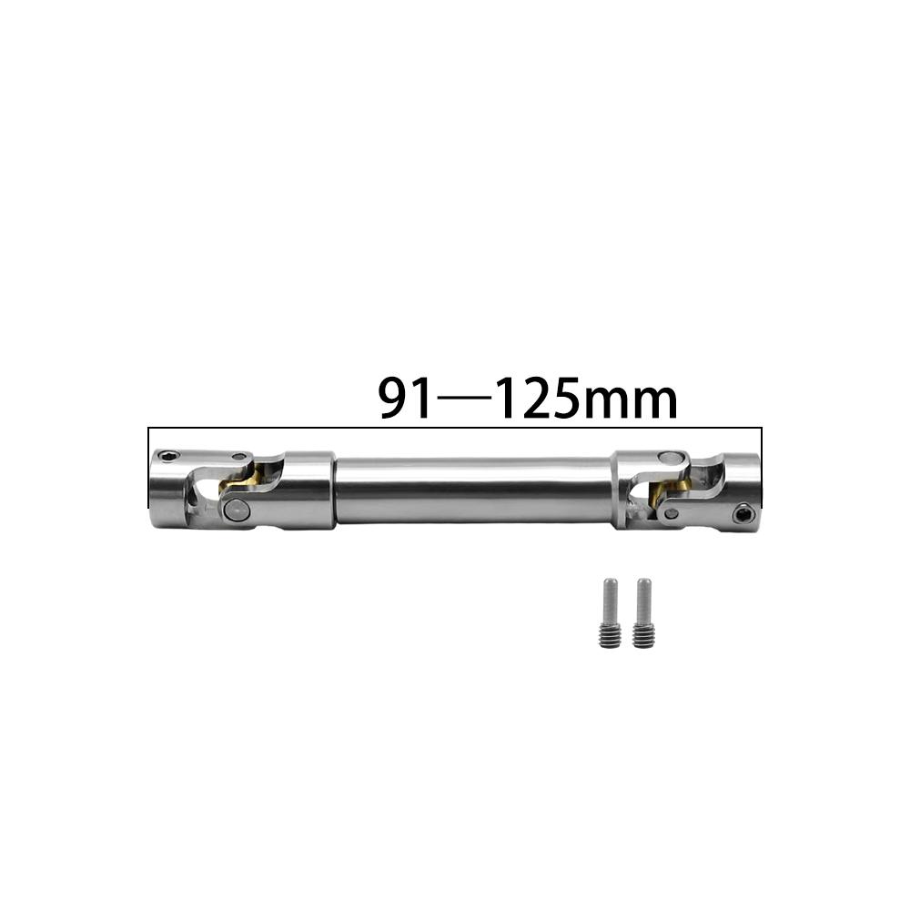 Stainless Steel Drive Shaft for 1/10 RC Crawler TRX4 TRX6 Axial SCX10 III RBX10 RR10 Wraith Capra D90 RC4WD Redcat GEN8