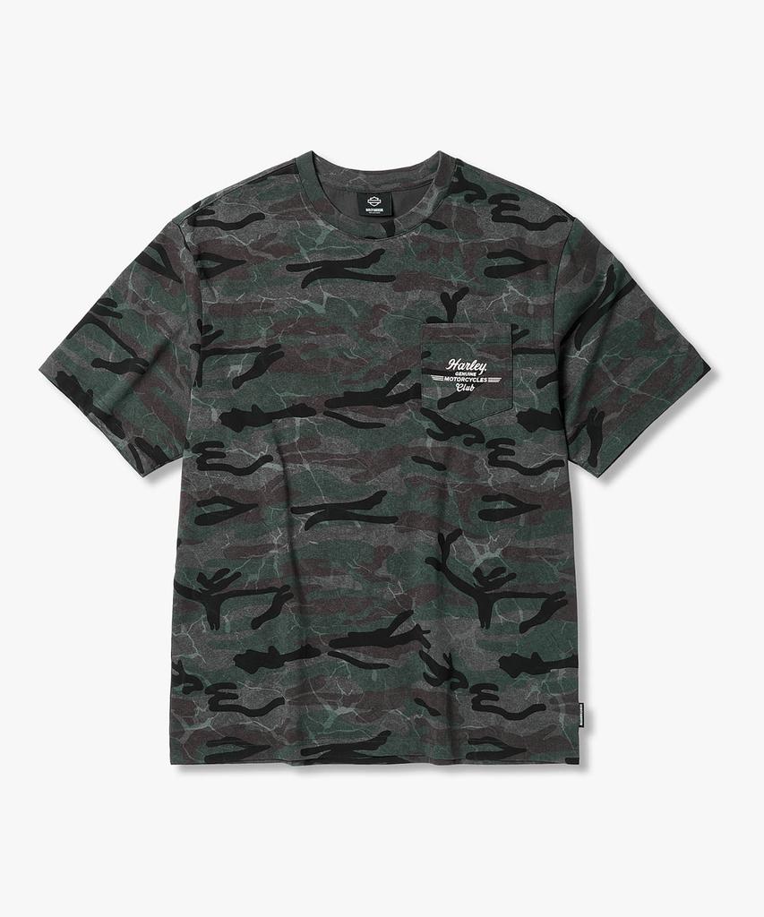 КОЛЛЕКЦИИ HARLEY-DAVIDSON® [Wla] Футболка Harley Camo Хаки_Hh16111069