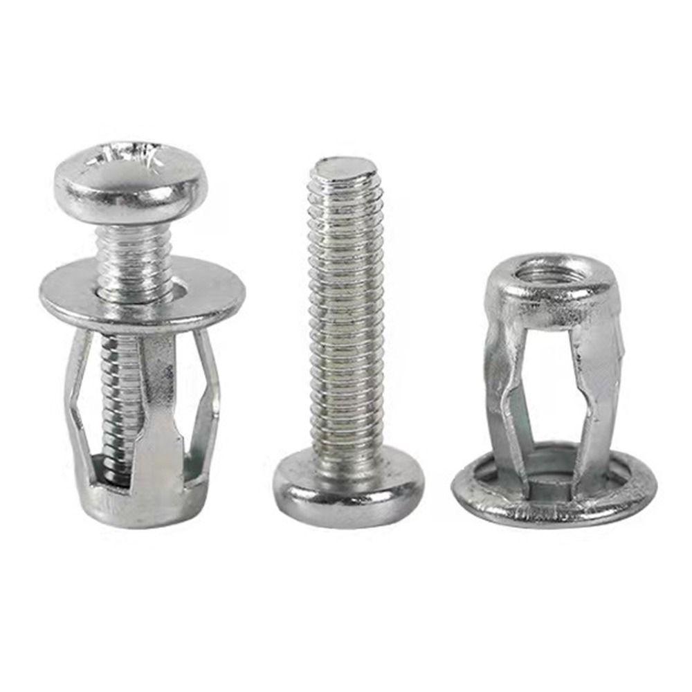 Wall For Automobile Motor Vehicle Car License Plate Bolt Petal Rivets Lock Nut Jack Expansion Nuts
