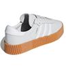 Adidas Sambarose Серые Кроссовки Женские Обувь-Белый Жевательная резинка-2 CG6250