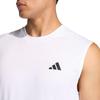 [Adidas] Футболка без рукавов WO-ES FR Мужская LOG28 Белый (KD5424) M