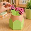 Educational Number Manipulatives Kids Pencil Counting Set, Stick & Shape Durable Math Tools Storage Container, Learning for Toddlers