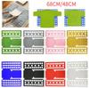 Plastic Clothes Folding Board Easy and Fast Kids Laundry Folder Shirt Folding Board Home Storage Tool for Kid Children Adults