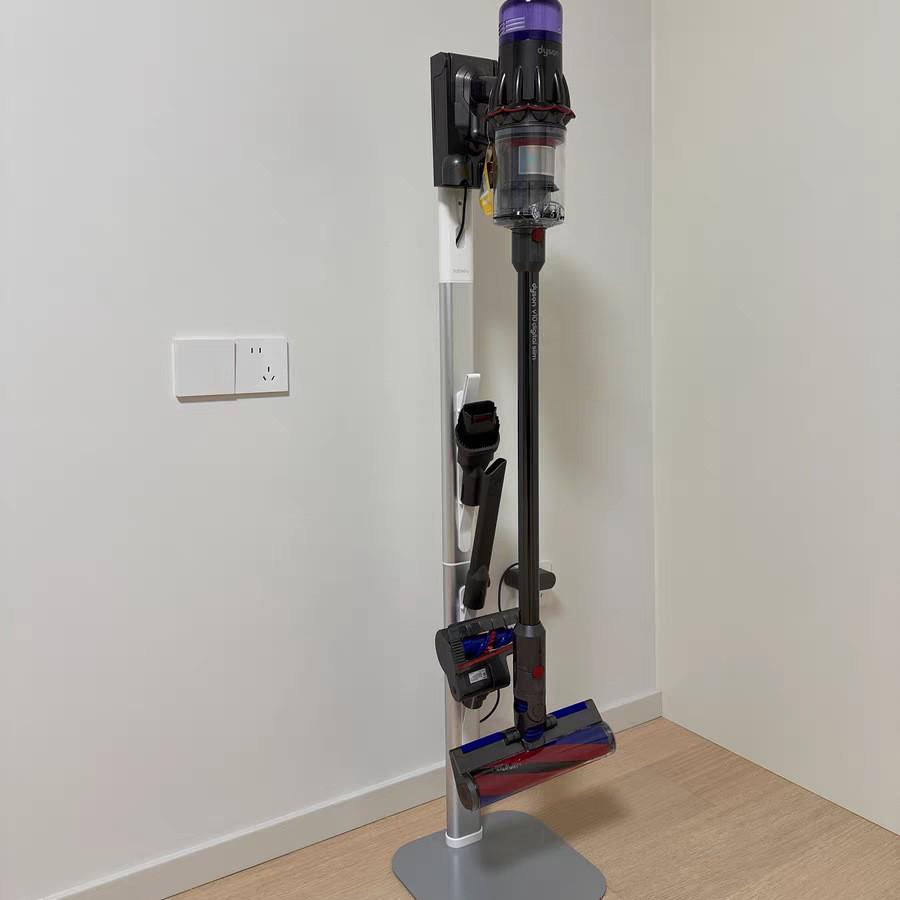 Стойка для хранения пылесоса Dyson: Кронштейн без сверления для моделей V7, V8, V10, V11, V12, 15G, G5