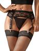 Garter Belt and Lace Sexy Lingerie Plus Elastic Perfect for Everyday and Weddings [ohyeah] T-Back Set, Set, Sizes, Breathable, Comfortable, Four-Belt,