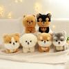 Adorable Lifelike Husky Corgi Yorkshire Plush Toys - Realistic Stuffed Puppy Doll Gift for Kids Christmas